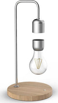 Allocacoc Levitating Light Bulb Table Lamp - Μαγνητικό Αιωρούμενο Επιτραπέζιο Φωτιστικό - Silver (DH0106/EULELP)