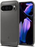 Ανθεκτική Θήκη Σιλικόνης - Google Pixel 9 Pro XL - Spigen Rugged Armor - Marble Gray (ACS07784)