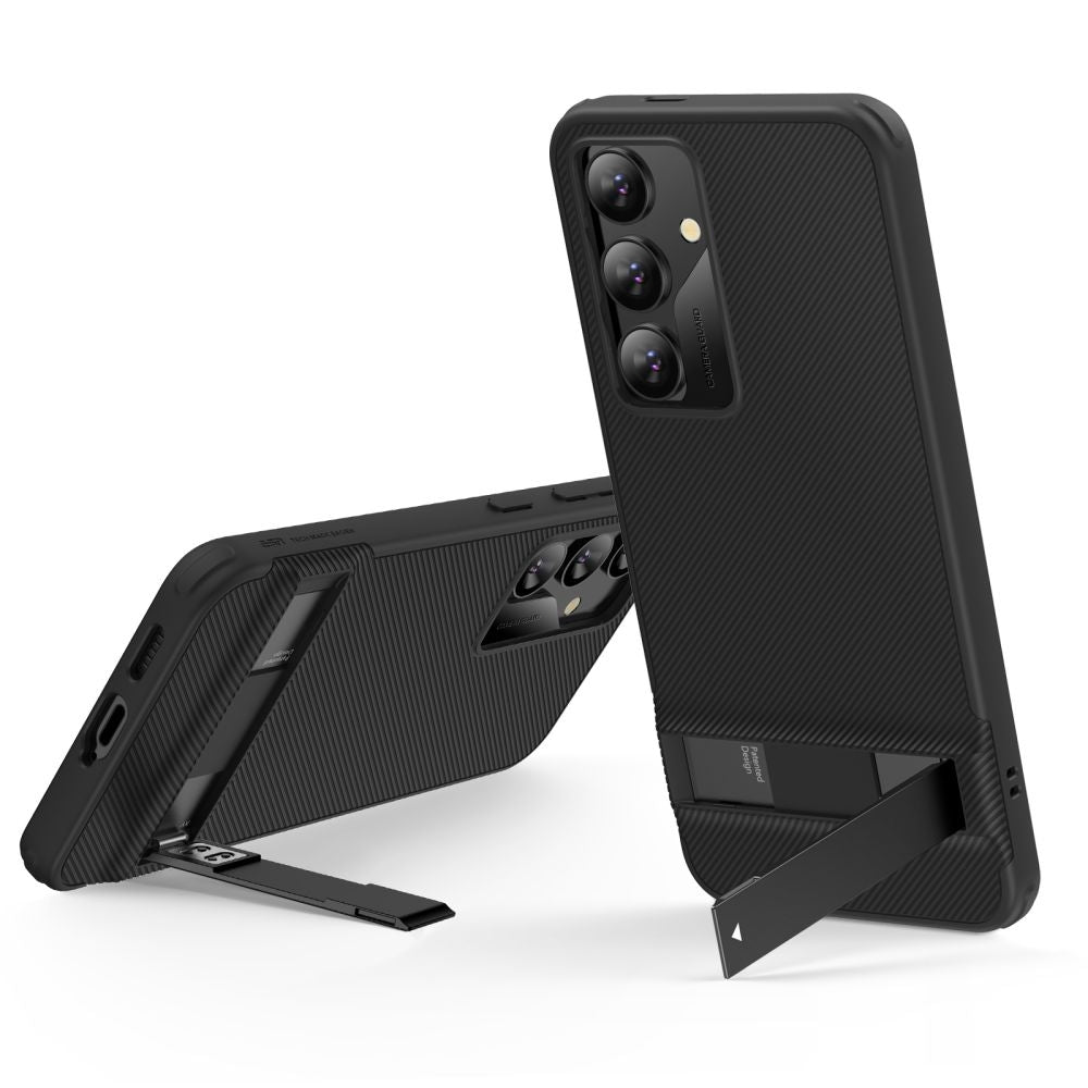 Ανθεκτική Θήκη Σιλικόνης με Kickstand - Samsung Galaxy S24 Plus - ESR Boost Kickstand Case - Black (4894240189870)