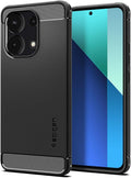 Ανθεκτική Θήκη Σιλικόνης - Xiaomi Redmi Note 13 4G - Spigen Rugged Armor - Matte Black (ACS07664)