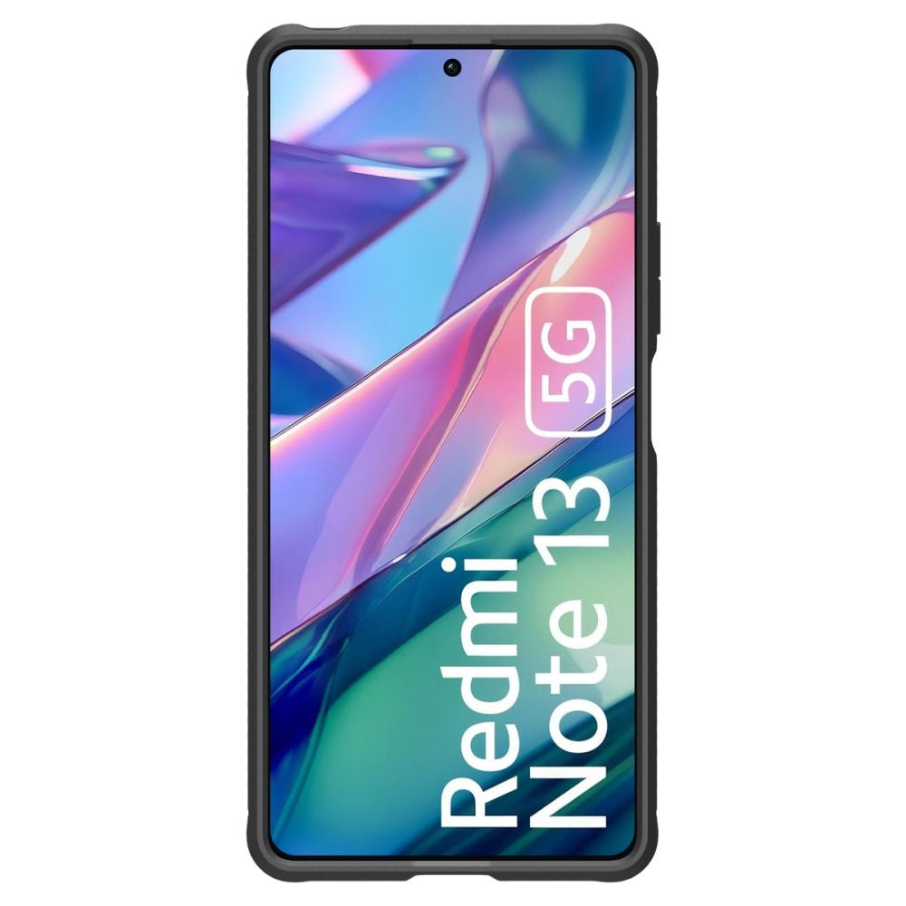 Ανθεκτική Θήκη Σιλικόνης - Xiaomi Redmi Note 13 5G - Spigen Rugged Armor - Matte Black (ACS07665)