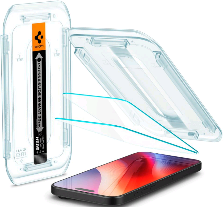 Αντιχαρακτικό Γυαλί Προστασίας iPhone 18 Pro Max / 17 Pro Max / 16 Pro Max - Spigen Tempered Glass Sensor Protected GLAS.tR E