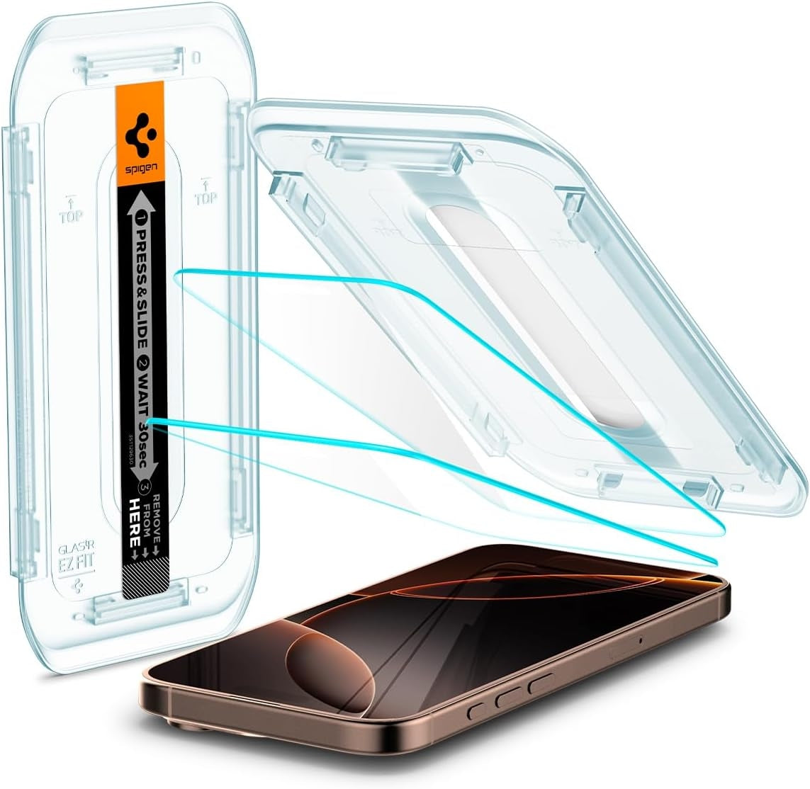Αντιχαρακτικό Γυαλί Προστασίας iPhone 18 Pro Max / 17 Pro Max / 16 Pro Max - Spigen Tempered Glass Sensor Protected GLAS.tR E