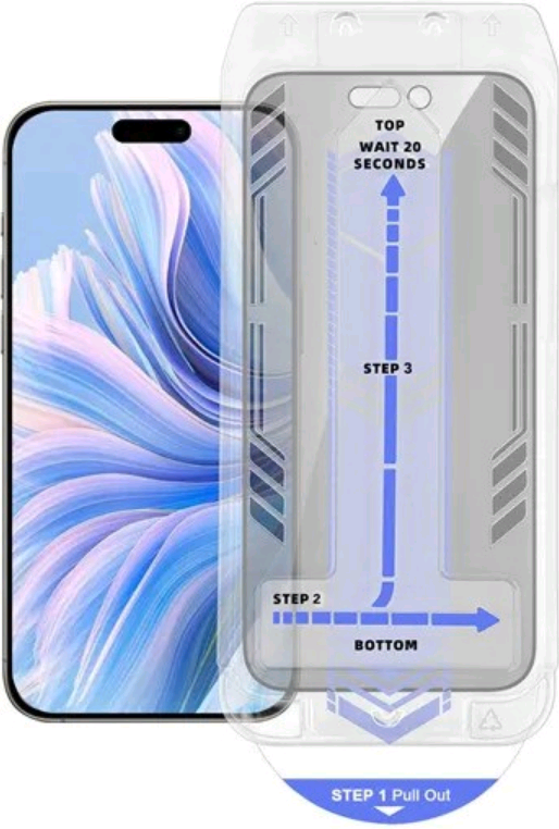 Αντιχαρακτικό Γυαλί Προστασίας Apple iPhone 16 Pro Max - Vivid Full Face Privacy Tempered Glass W/Applicator Απορρήτου Οθόνης