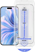 Αντιχαρακτικό Γυαλί Προστασίας Apple iPhone 16 Pro Max - Vivid Full Face Tempered Glass W/Applicator Οθόνης - Black (VITEMP49