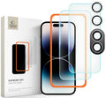 Αντιχαρακτικό Γυαλί Προστασίας Apple iPhone 16 - Tech-Protect Supreme Set με 2 x Tempered Glass Οθόνης και 1 x Κάμερας - Clea