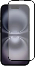 Αντιχαρακτικό Γυαλί Προστασίας Apple iPhone 16 - Vivid Full Face Tempered Glass Οθόνης - Black (VITEMP496BK)