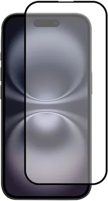 Αντιχαρακτικό Γυαλί Προστασίας Apple iPhone 16 - Vivid Full Face Tempered Glass Οθόνης - Black (VITEMP496BK)