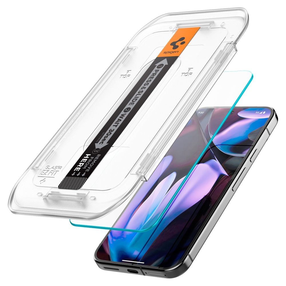 Αντιχαρακτικό Γυαλί Προστασίας Google Pixel 10 Pro XL / 9 Pro XL - Spigen Tempered Glass GLAS.tR EZ Fit Οθόνης - 2 Τεμάχια - 