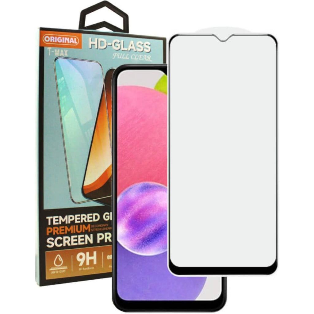 Αντιχαρακτικό Γυαλί Προστασίας Samsung Galaxy A15 / M15 - T-Max Premium 3D Tempered Glass Full Glue Fluid Despensing Οθόνης -