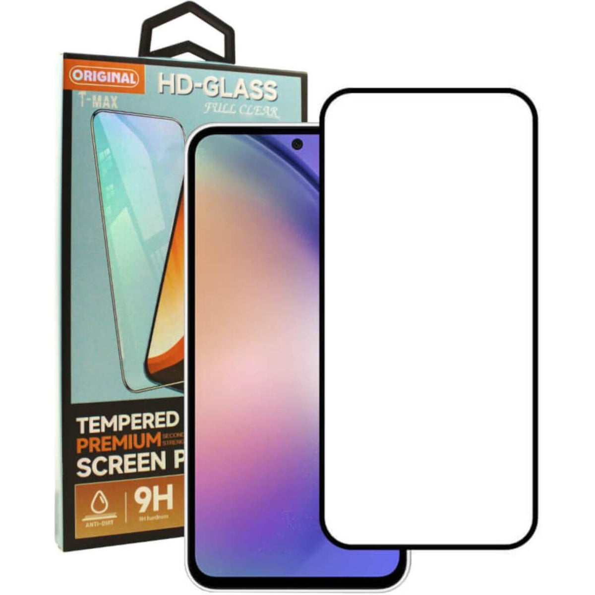 Αντιχαρακτικό Γυαλί Προστασίας Samsung Galaxy A55 - T-Max Premium 3D Tempered Glass Full Glue Fluid Despensing Οθόνης - Black