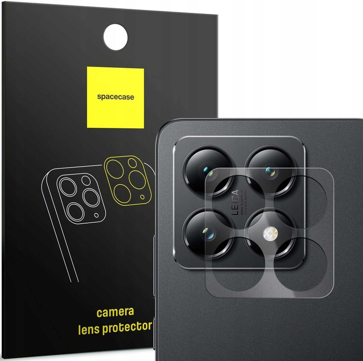Αντιχαρακτικό Γυαλί Προστασίας Xiaomi 14T - Spacecase Camera Glass Lens Protector για Φακό Κάμερας - Transparent (59057191131