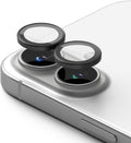 Αντιχαρακτικό Προστατευτικό Γυαλί Apple iPhone 16 / 16 Plus - Vivid Camera Protective Lens 2 in 1 για Φακό Κάμερας - Black (V