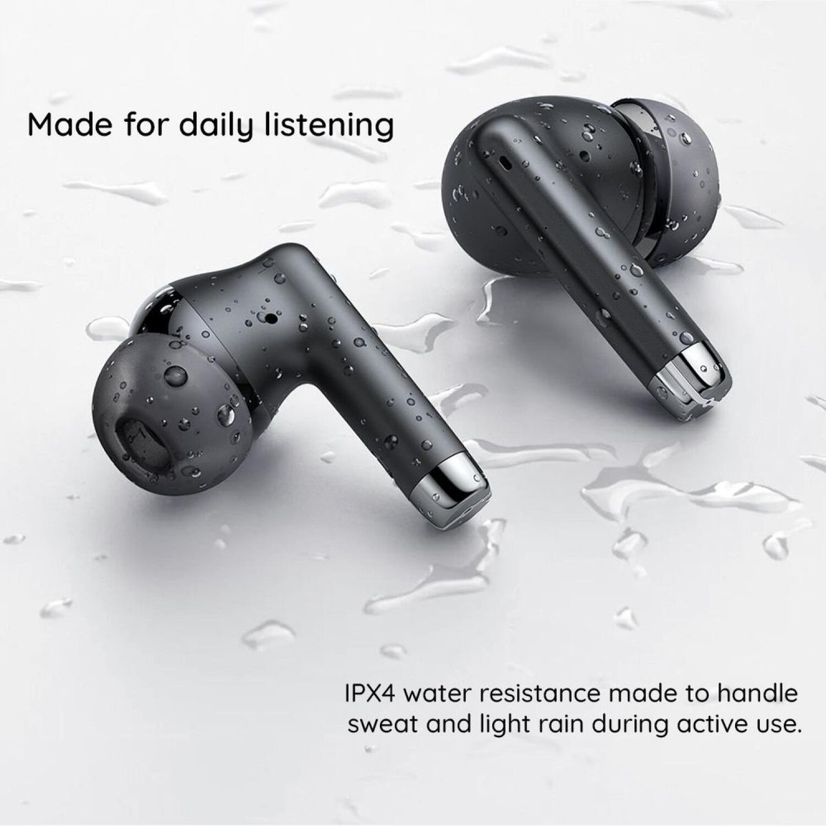 Bluetooth Ακουστικά Mcdodo B04 TWS Earbuds Ασύρματα με Θήκη Φόρτισης / Ψηφιακή Οθόνη LED & Λουράκι Χειρός - Black (HP-3290)
