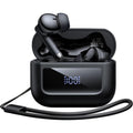 Bluetooth Ακουστικά Mcdodo B04 TWS Earbuds Ασύρματα με Θήκη Φόρτισης / Ψηφιακή Οθόνη LED & Λουράκι Χειρός - Black (HP-3290)