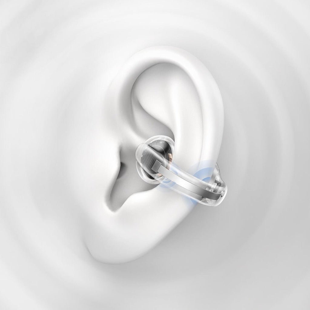 Bluetooth Ακουστικά Mcdodo Wireless Clip-On Earbuds Air O3 Ασύρματα με Θήκη Φόρτισης & Ψηφιακή Οθόνη LED - Black (HP-8160)