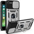 Bodycell Armor Slide - Ανθεκτική Θήκη Apple iPhone SE 2022 / 2020 / 8 / 7 με Κάλυμμα για την Κάμερα & Μεταλλικό Ring Holder -