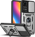Bodycell Armor Slide - Ανθεκτική Θήκη Xiaomi Redmi Note 11 Pro / Redmi Note 12 Pro 4G με Κάλυμμα για την Κάμερα & Μεταλλικό R