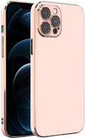 Bodycell Gold Plated - Θήκη Σιλικόνης Apple iPhone 14 Pro - Pink (5206015070686)