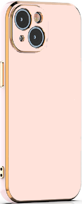 Bodycell Gold Plated - Θήκη Σιλικόνης Apple iPhone 15 Plus - Pink (5206015073762)