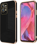 Bodycell Gold Plated - Θήκη Σιλικόνης Realme GT2 Pro - Black (5206015070860)