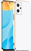 Bodycell Gold Plated - Θήκη Σιλικόνης Realme GT2 Pro - White (5206015070891)