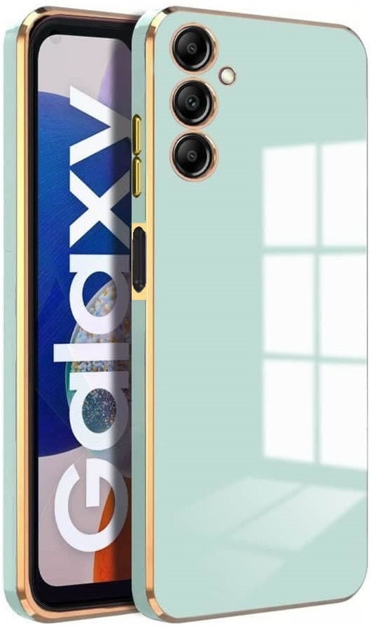 Bodycell Gold Plated - Θήκη Σιλικόνης Samsung Galaxy A25 - Mint Green (5206015074042)