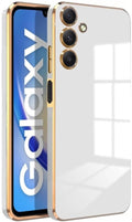 Bodycell Gold Plated - Θήκη Σιλικόνης Samsung Galaxy A25 - White (5206015074066)