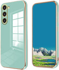 Bodycell Gold Plated - Θήκη Σιλικόνης Samsung Galaxy S23 - Mint Green (5206015069741)