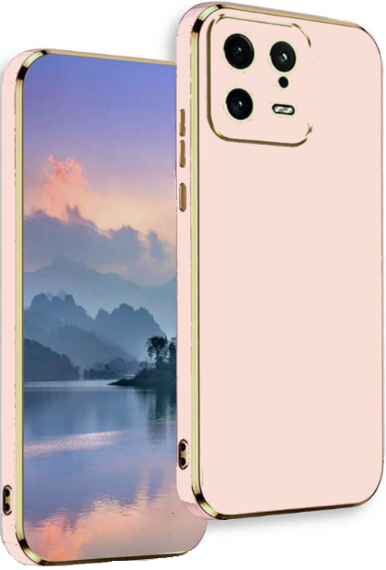 Bodycell Gold Plated - Θήκη Σιλικόνης Xiaomi 13 - Pink (5206015071560)
