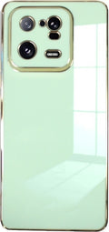 Bodycell Gold Plated - Θήκη Σιλικόνης Xiaomi 13 Pro - Mint Green (5206015069895)
