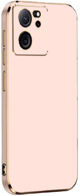 Bodycell Gold Plated - Θήκη Σιλικόνης Xiaomi 13T / 13T Pro / Redmi K60 Ultra - Pink (5206015074295)