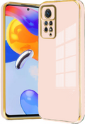 Bodycell Gold Plated - Θήκη Σιλικόνης Xiaomi Redmi Note 11 Pro / Redmi Note 12 Pro 4G - Pink (5206015071645)