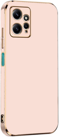 Bodycell Gold Plated - Θήκη Σιλικόνης Xiaomi Redmi Note 12 4G - Pink (5206015071683)