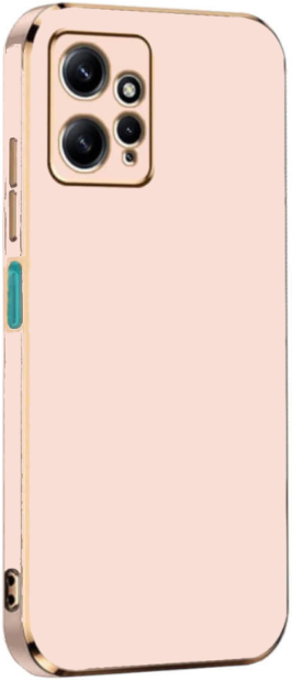 Bodycell Gold Plated - Θήκη Σιλικόνης Xiaomi Redmi Note 12 4G - Pink (5206015071683)