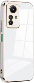 Bodycell Gold Plated - Θήκη Σιλικόνης Xiaomi Redmi Note 12S - White (5206015071850)