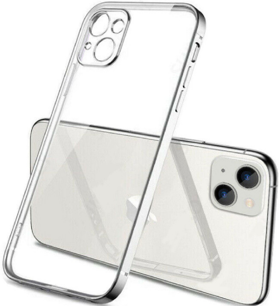 Bodycell HD Διάφανη Θήκη Σιλικόνης Apple iPhone 13 mini - Silver (5206015067280)