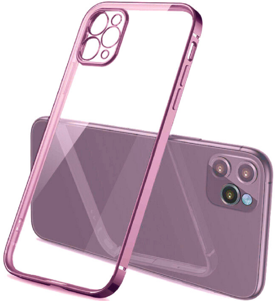 Bodycell HD Διάφανη Θήκη Σιλικόνης Apple iPhone 13 Pro Max - Violet (5206015067440)
