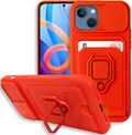 Bodycell Multifunction - Ανθεκτική Θήκη Apple iPhone 13 με Λουράκι Λαιμού / Κάλυμμα Κάμερας / Ring Holder / Υποδοχή Κάρτας - 