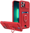 Bodycell Multifunction - Ανθεκτική Θήκη Apple iPhone 13 Pro με Λουράκι Λαιμού / Κάλυμμα Κάμερας / Ring Holder / Υποδοχή Κάρτα