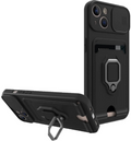 Bodycell Multifunction - Ανθεκτική Θήκη Apple iPhone 14 Plus με Λουράκι Λαιμού / Κάλυμμα Κάμερας / Ring Holder / Υποδοχή Κάρτ