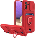 Bodycell Multifunction - Ανθεκτική Θήκη Samsung Galaxy A54 με Λουράκι Λαιμού / Κάλυμμα Κάμερας / Ring Holder / Υποδοχή Κάρτας
