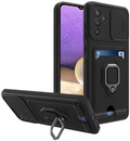 Bodycell Multifunction - Ανθεκτική Θήκη Samsung Galaxy S23 FE με Λουράκι Λαιμού / Κάλυμμα Κάμερας / Ring Holder / Υποδοχή Κάρ