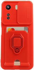 Bodycell Multifunction - Ανθεκτική Θήκη Xiaomi Redmi 13C 4G / Poco C65 με Λουράκι Λαιμού / Κάλυμμα Κάμερας / Ring Holder / Υπ