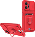 Bodycell Multifunction - Ανθεκτική Θήκη Xiaomi Redmi Note 12 4G με Λουράκι Λαιμού / Κάλυμμα Κάμερας / Ring Holder / Υποδοχή Κ