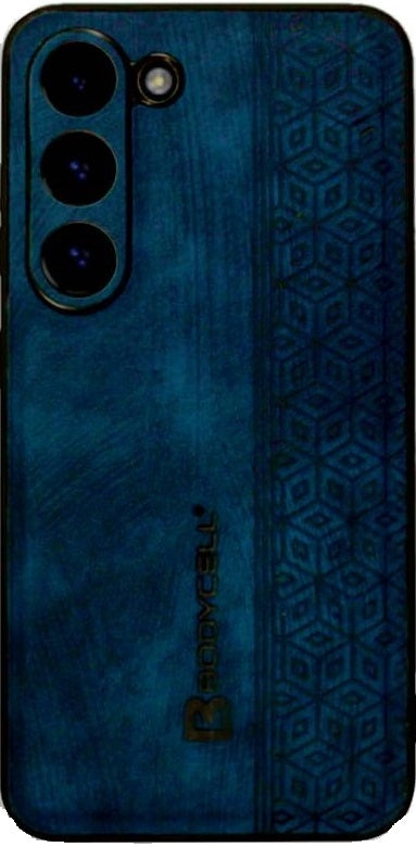 Bodycell Pattern Leather - Σκληρή Θήκη Samsung Galaxy S23 - Blue (5206015068812)