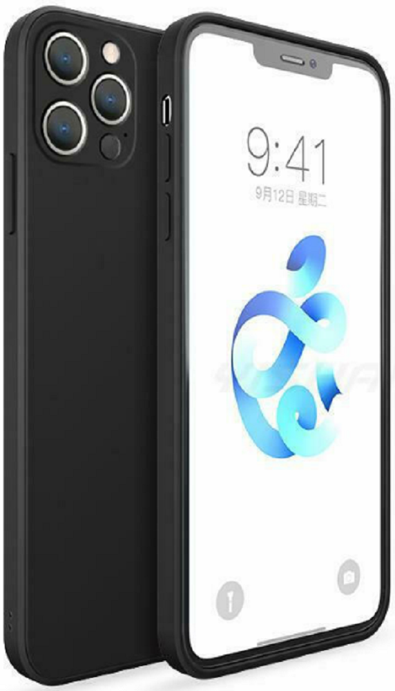 Bodycell Square Liquid Θήκη Σιλικόνης - Apple iPhone 13 Pro - Black (5206015057946)