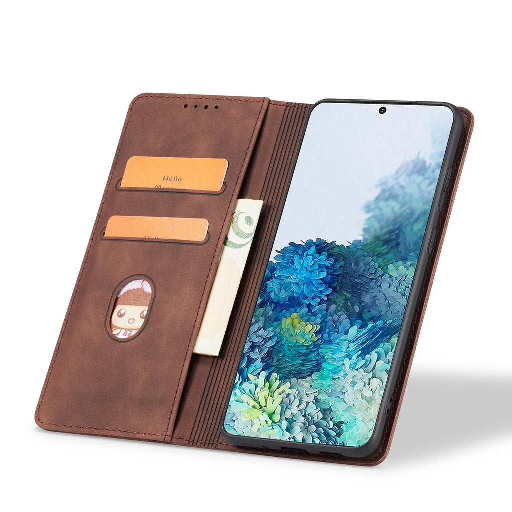 Bodycell Θήκη - Πορτοφόλι Apple iPhone 13 Pro - Dark Brown (5206015067143)