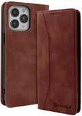 Bodycell Θήκη - Πορτοφόλι Apple iPhone 13 Pro - Dark Brown (5206015067143)