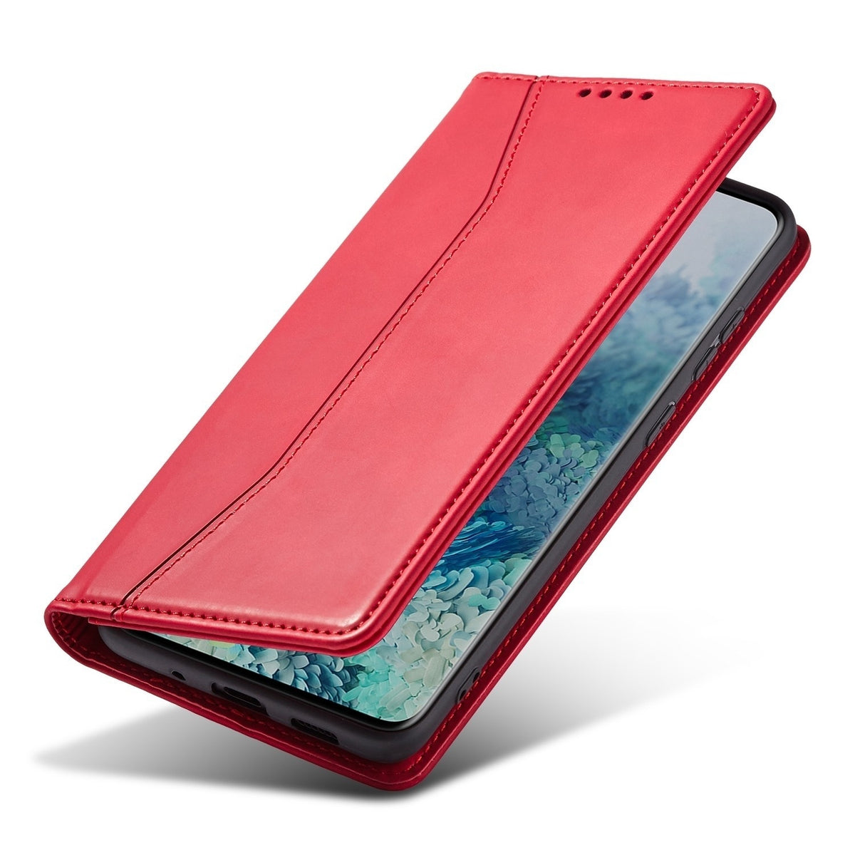 Bodycell Θήκη - Πορτοφόλι Apple iPhone 13 Pro - Red (5206015066986)